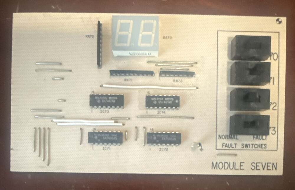 Module Seven and Module Eight Electronics Training Board Set - Picture 2 of 3